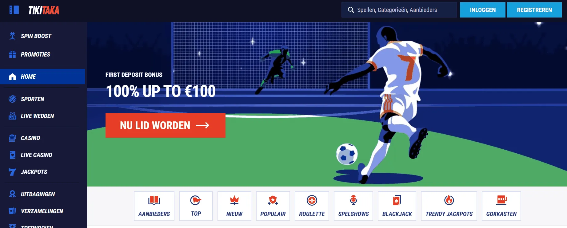 TikiTaka Casino Boni TikiTaka Casino Startseite